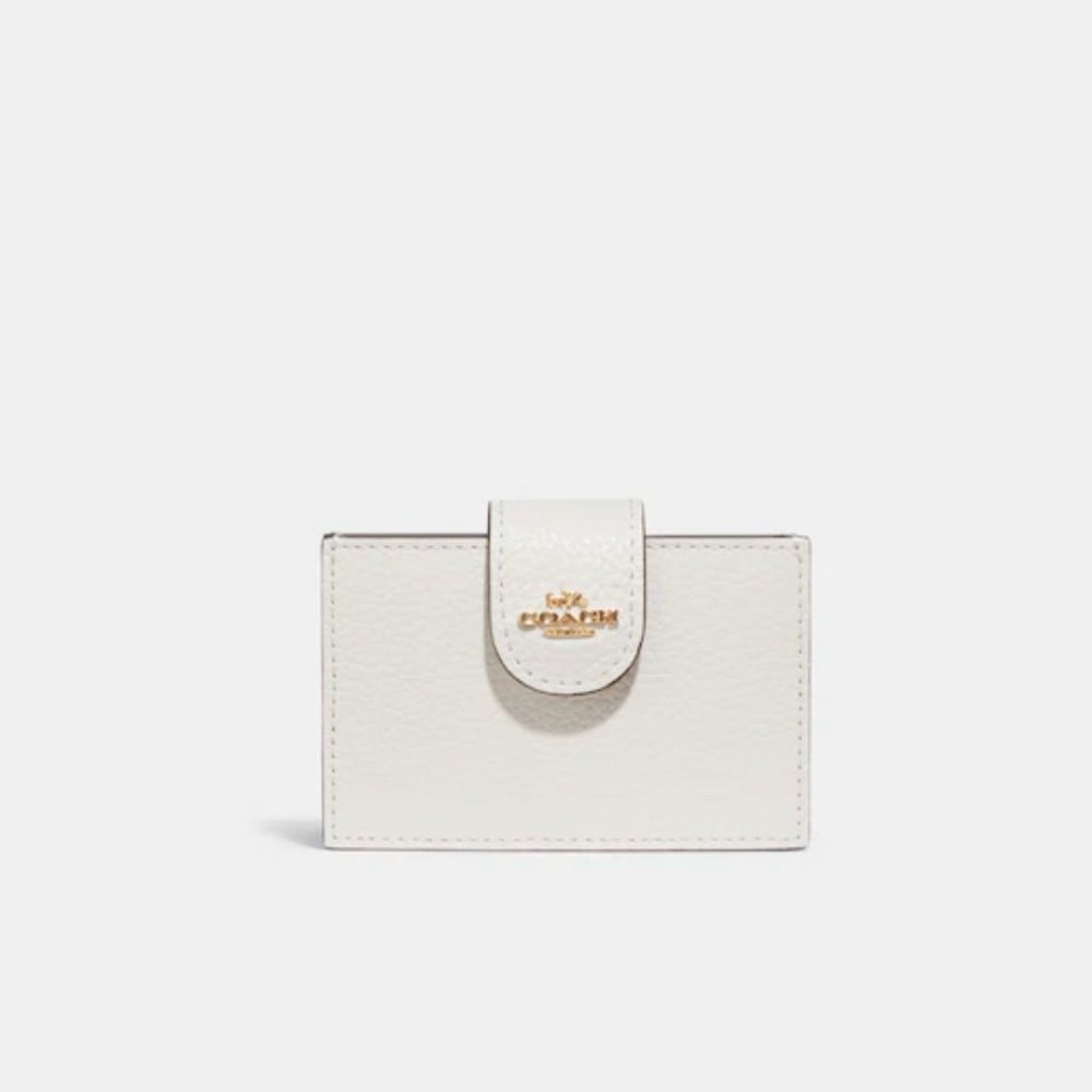 Coach accordion card case